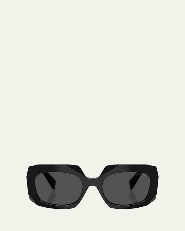 PR B23SF Acetate Square Sunglasses